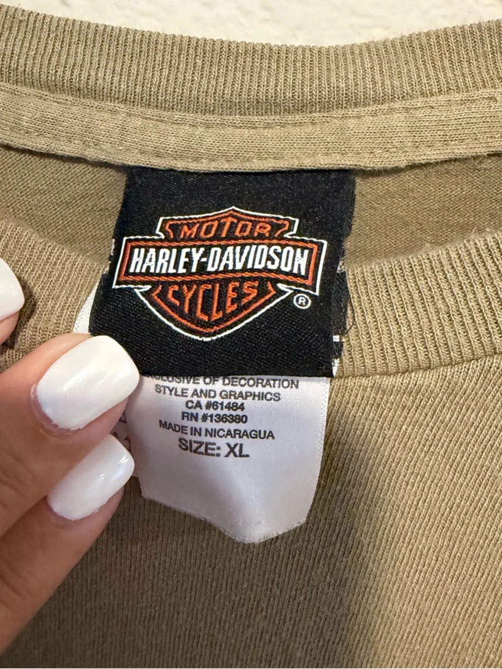Harley-Davidson Long Sleeve Double Sided Graphic Tee - Honolulu, HI - Picture 7 of 10
